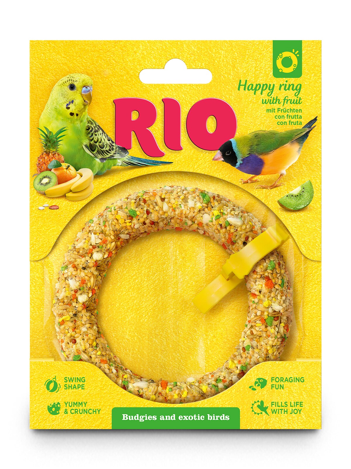 RIO Happy Ring for Budgies and Exotic Birds