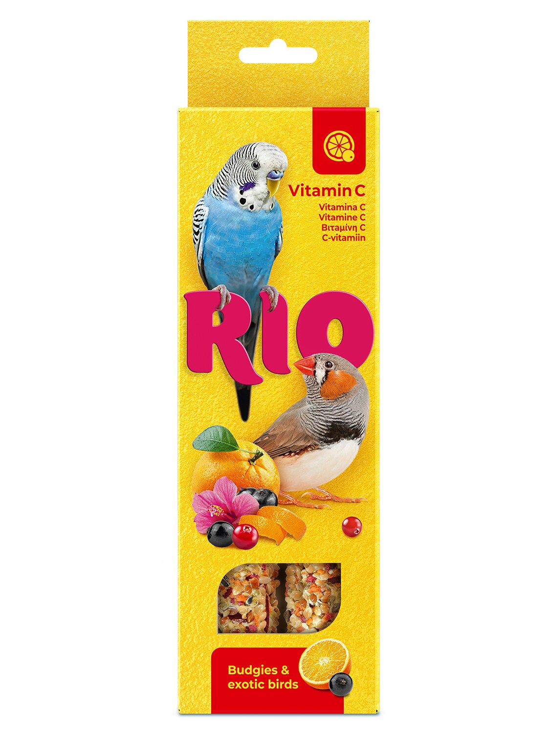 RIO Sticks for Budgies and Exotic birds vitamin C 2x40g