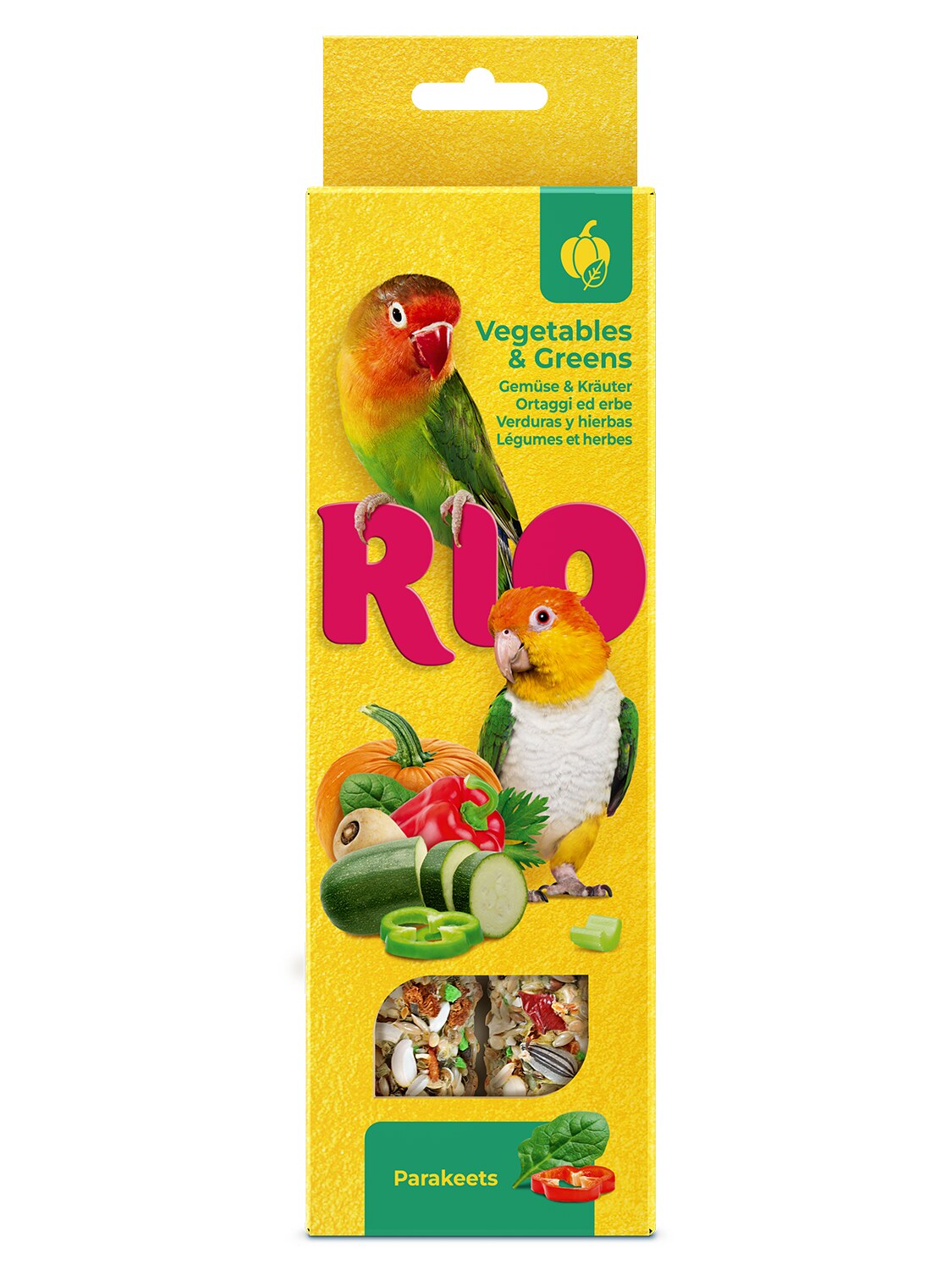 RIO Sticks for Parakeets with vegetables and greens 2x75g