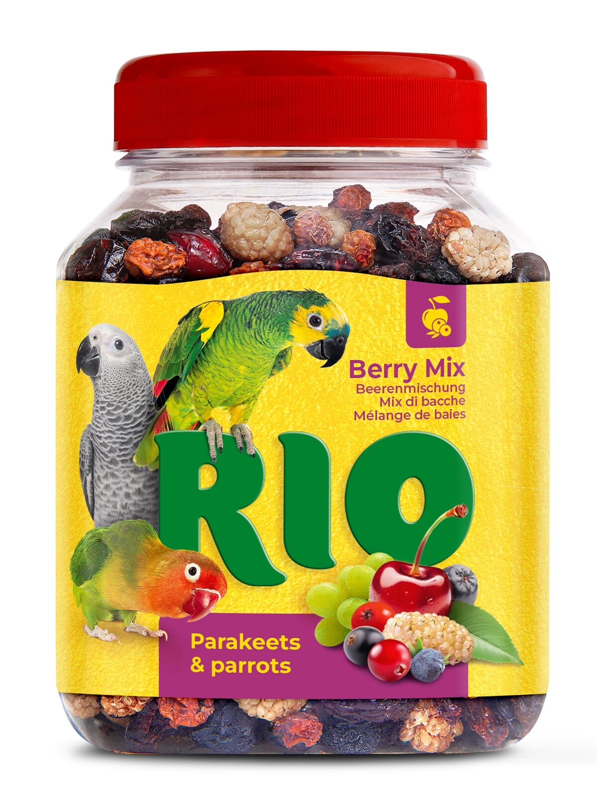 RIO Berry mix treat for parakeets and parrots 190g