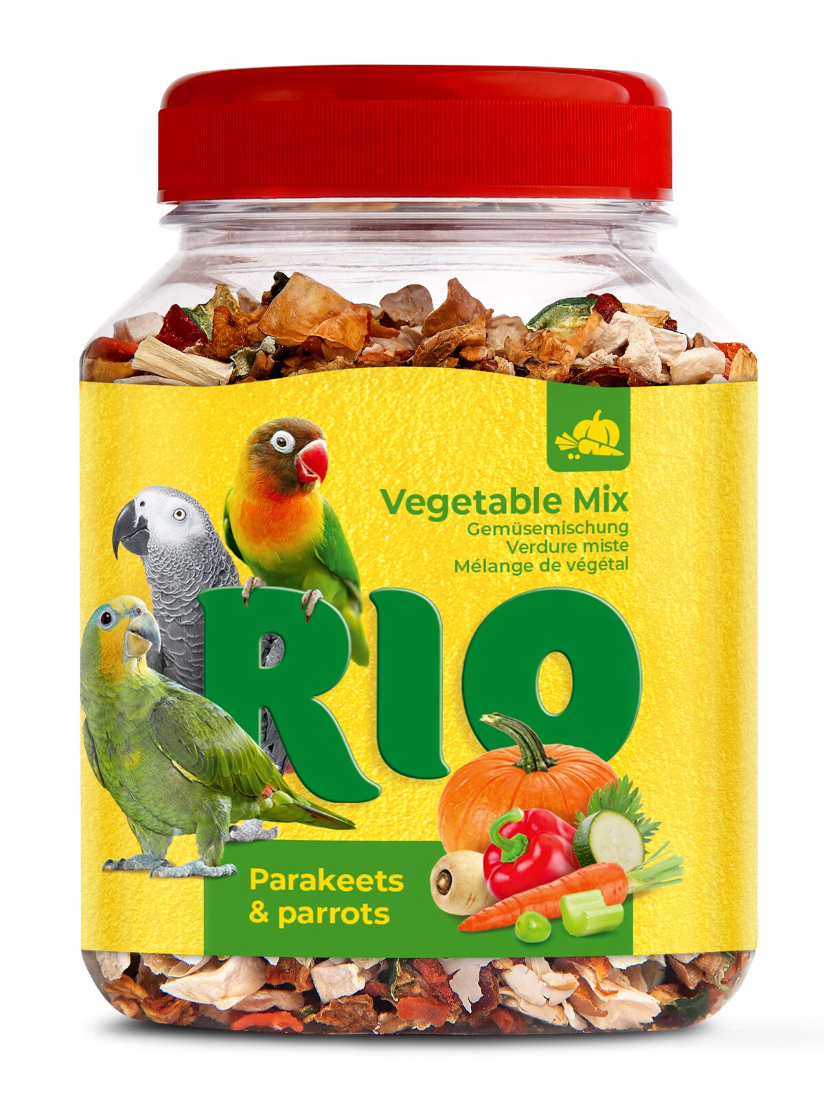 RIO Vegetable mix treat for parakeets and parrots 150g