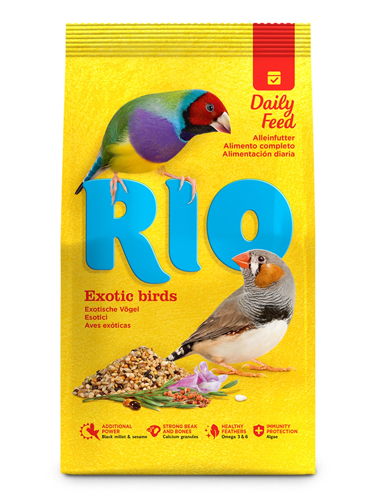 RIO Daily food for Exotic Birds 500g