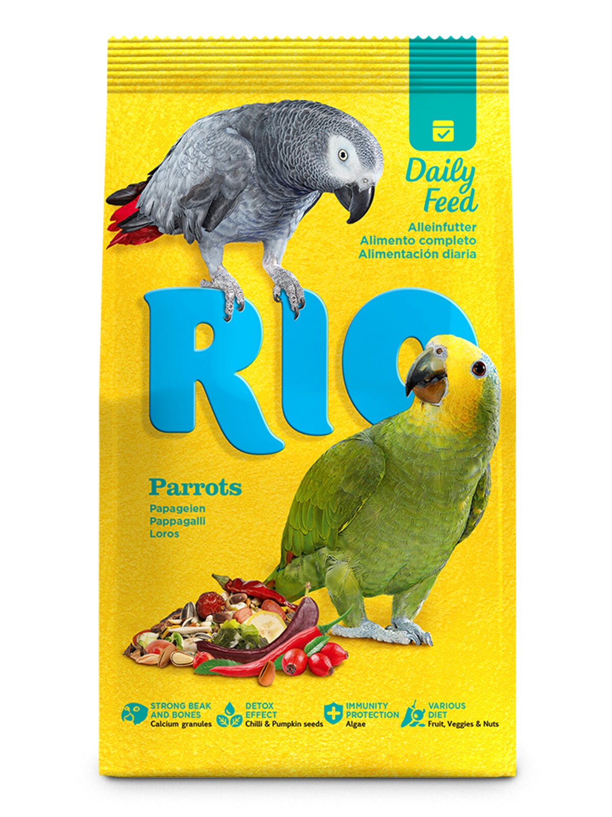 RIO Daily food for Parrots 1kg