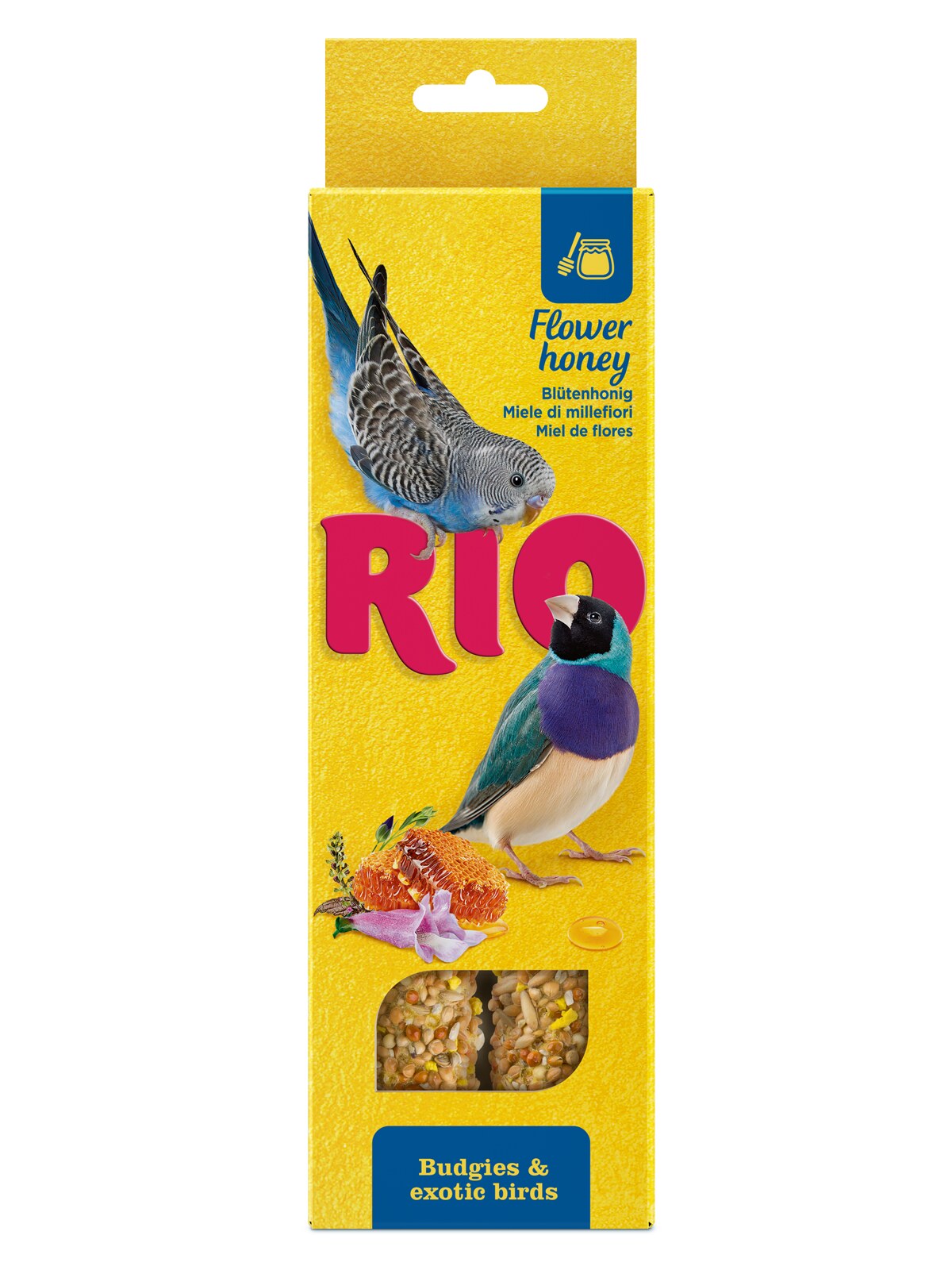 RIO Sticks for Budgies and Exotic birds with honey 2x40g