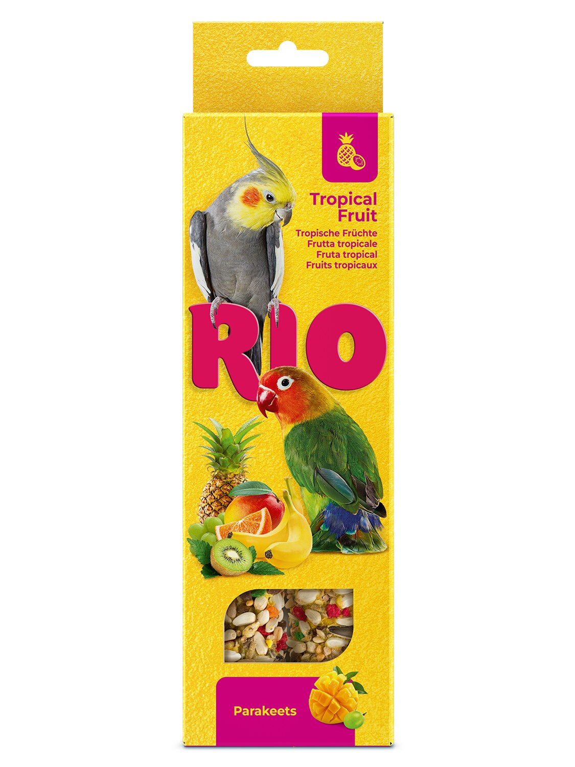 RIO Sticks for Parakeets with tropical fruit 2x75g
