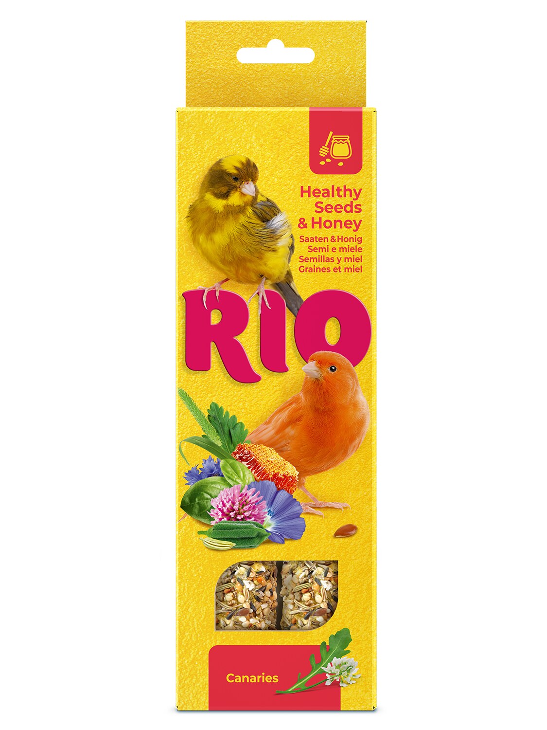 RIO Sticks for Canaries with honey and seeds 2x40g