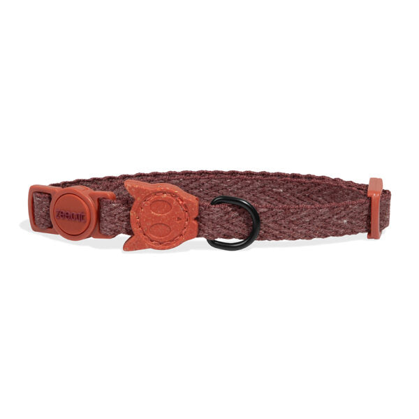 Zee.Cat Cocoa Naturals Cat Collar