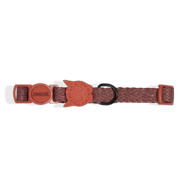 Zee.Cat Cocoa Naturals Cat Collar