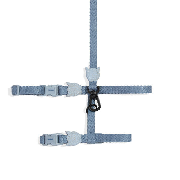 Zee.Cat Marine Naturals Harness & Leash Set
