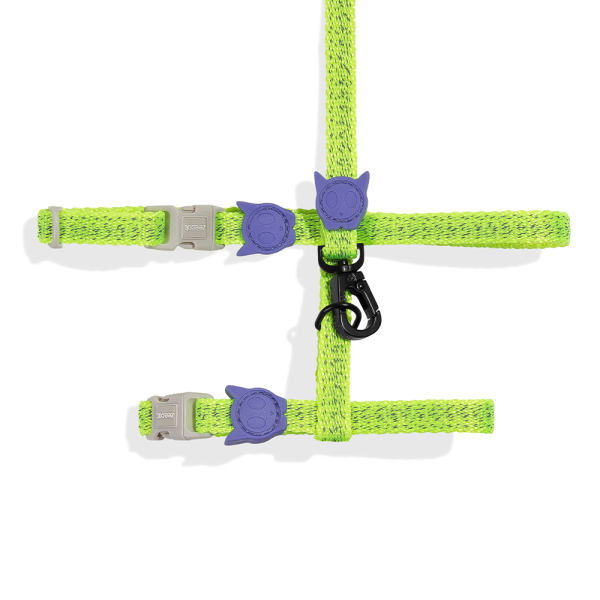 Zee.Cat Nox Lumen Harness & Leash Set