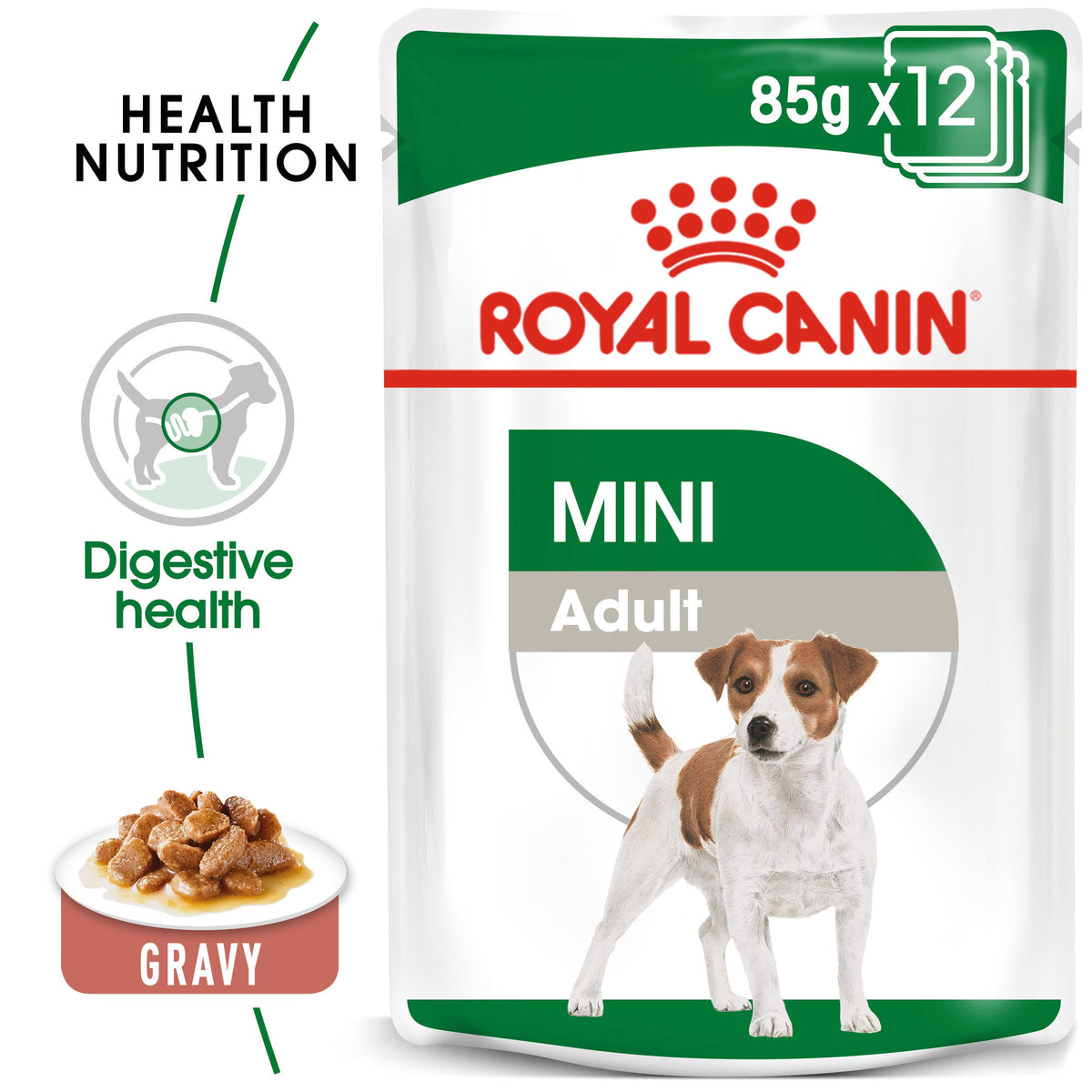 Royal Canin Mini Adult Wet Dog Food - 12 x 85g
