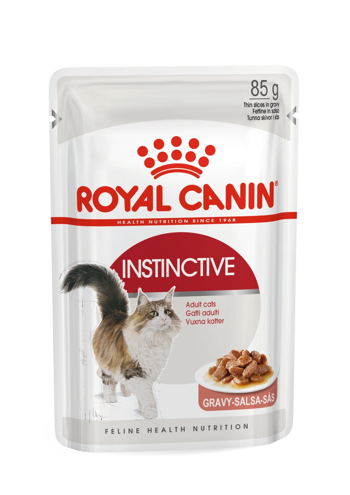 Royal Canin Instinctive Gravy Wet Cat Food - 1 x 85g