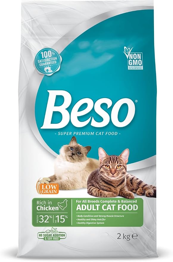Beso Adult Cat Food, 2 kg