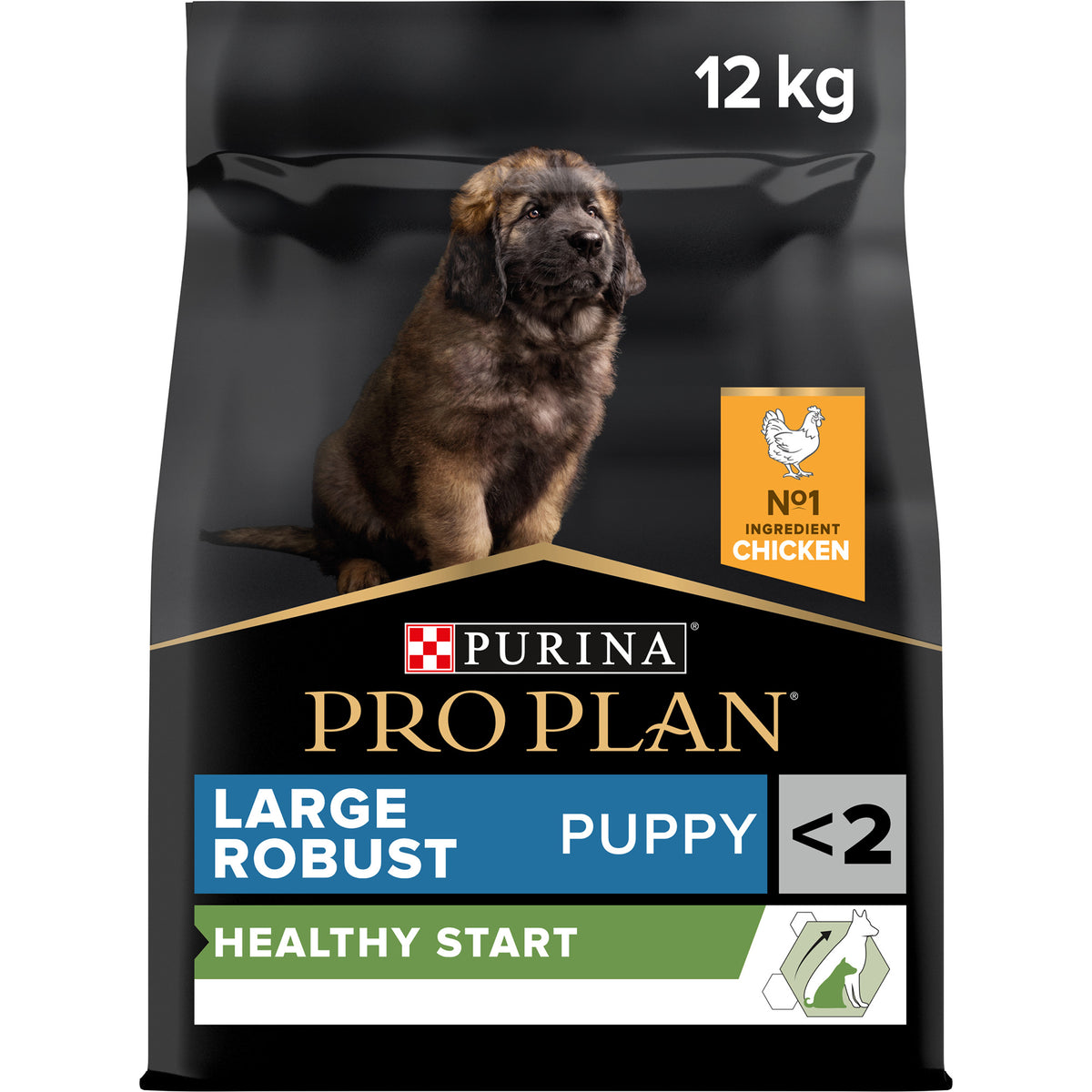 Purina Pro Plan Healthy Start Large Robust Puppy, Dry Dog food with Chicken, 12 kg