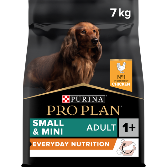 Purina Pro Plan Everyday Nutrition Small and Mini Adult, Dry Dog food with Chicken, 7 kg