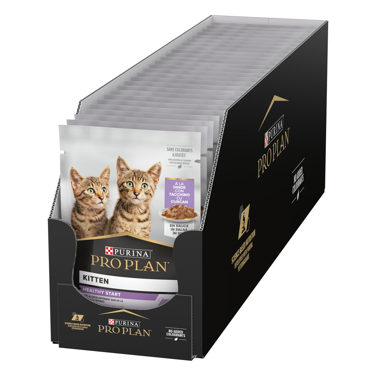 Purina Pro Plan Kitten, Wet Cat Food, Turkey in Gravy 85g