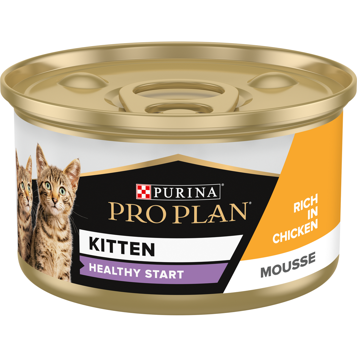 Purina Pro Plan Kitten Healthy Start, Wet Cat Food, Mousse rich in Chicken 85g