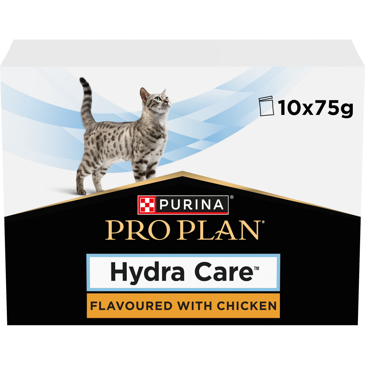 Purina Pro Plan Hydra Care, Cat Hydration Supplement, 10 x 75g