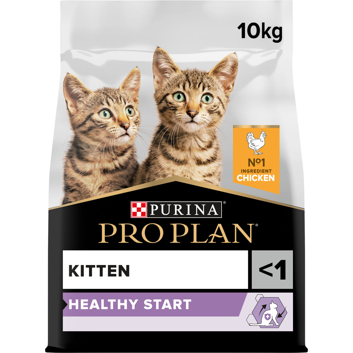 Purina Pro Plan Kitten Healthy Start Dry Cat Food with Chicken, 10 kg
