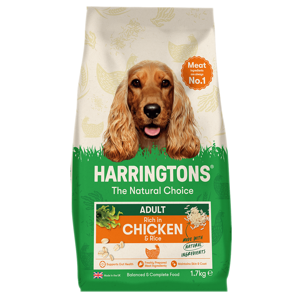 Harringtons Complete Chicken Adult Dry Dog Food 1.7KG