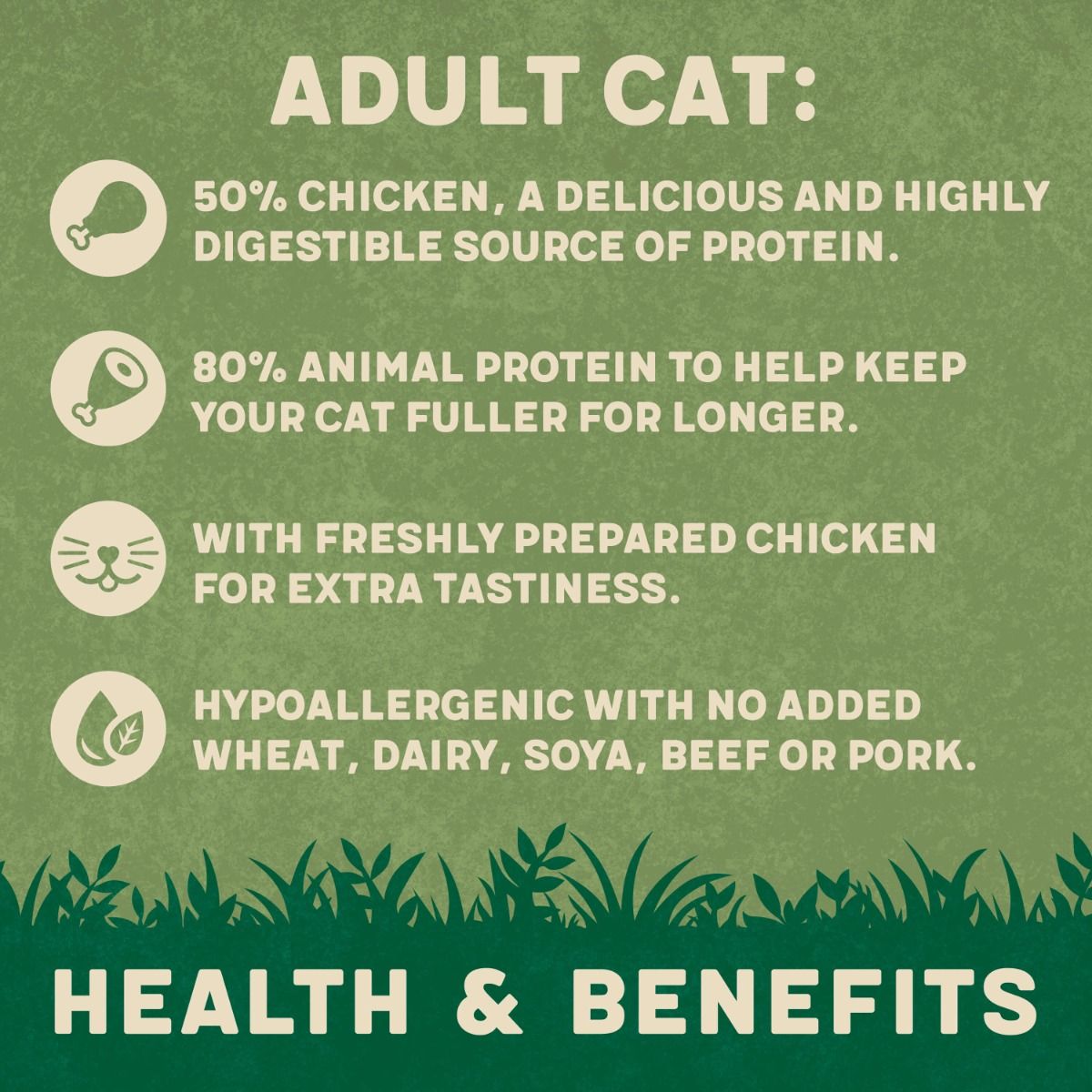 Harringtons Complete Chicken Adult Dry Cat Food 2kg