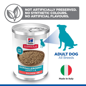 Hill’s Science Plan Hypoallergenic Adult Wet Dog Food with Salmon