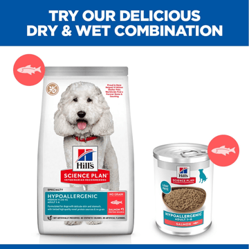 Hill’s Science Plan Hypoallergenic Adult Wet Dog Food with Salmon