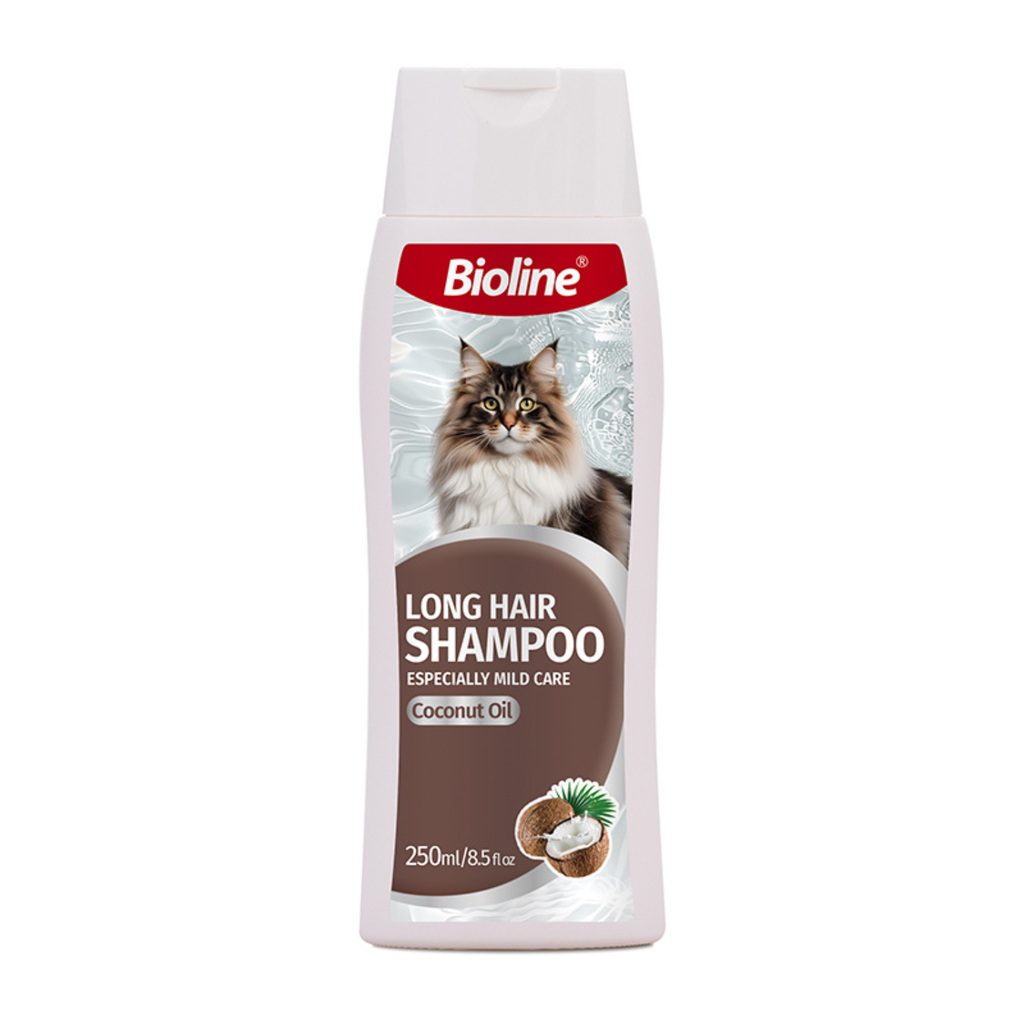 Bioline Long Hair Cat Shampoo 250ml