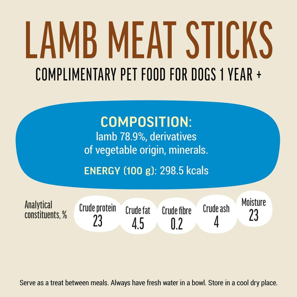 Dog Fest Lamb Meat Sticks for Adult Dogs 45g