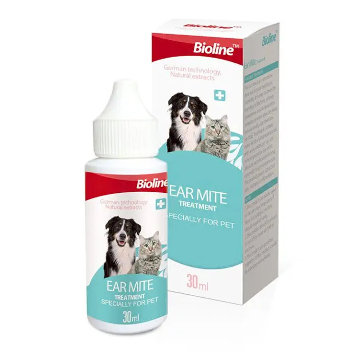 Bioline Ear Mite Treatment 30ml