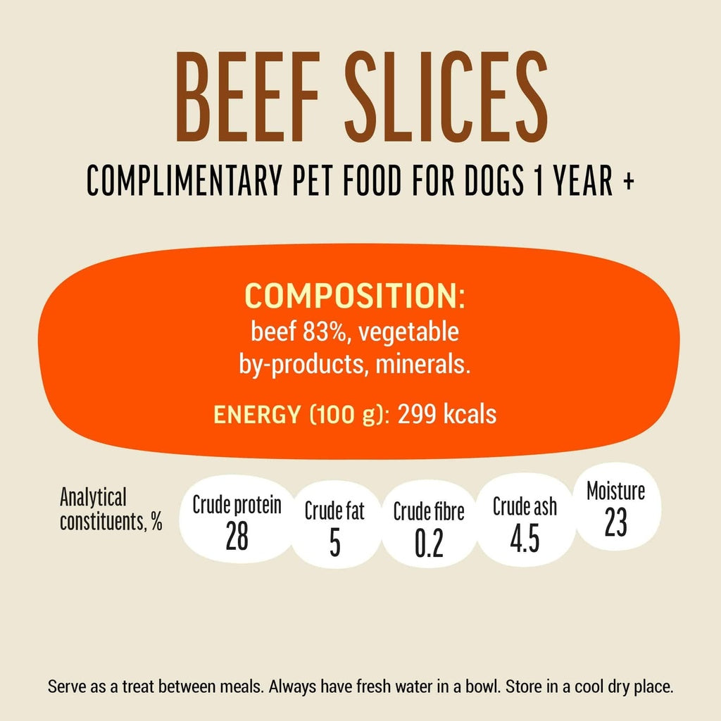 Dog Fest Beef Slices For Mini Dogs – 55g