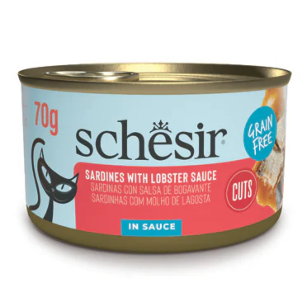 Schesir Grill Wholefood Cat Can Sardines In Lobster Sauce 70g