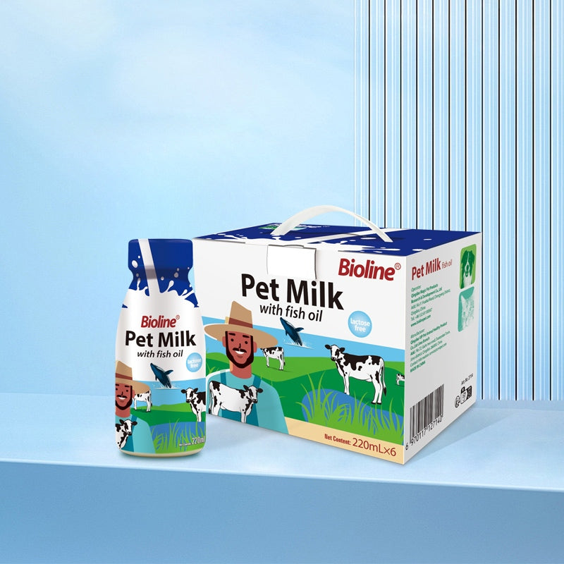 Bioline Pet Milk with Fish Oil 220ml