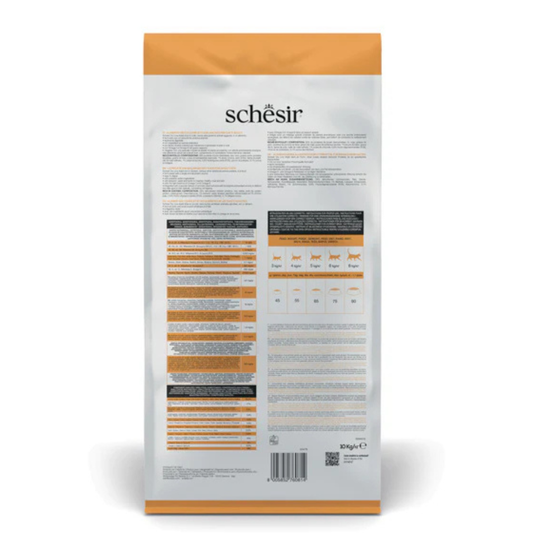 Schesir Cat Dry Food Maintenance with Chicken-Adult 10kg