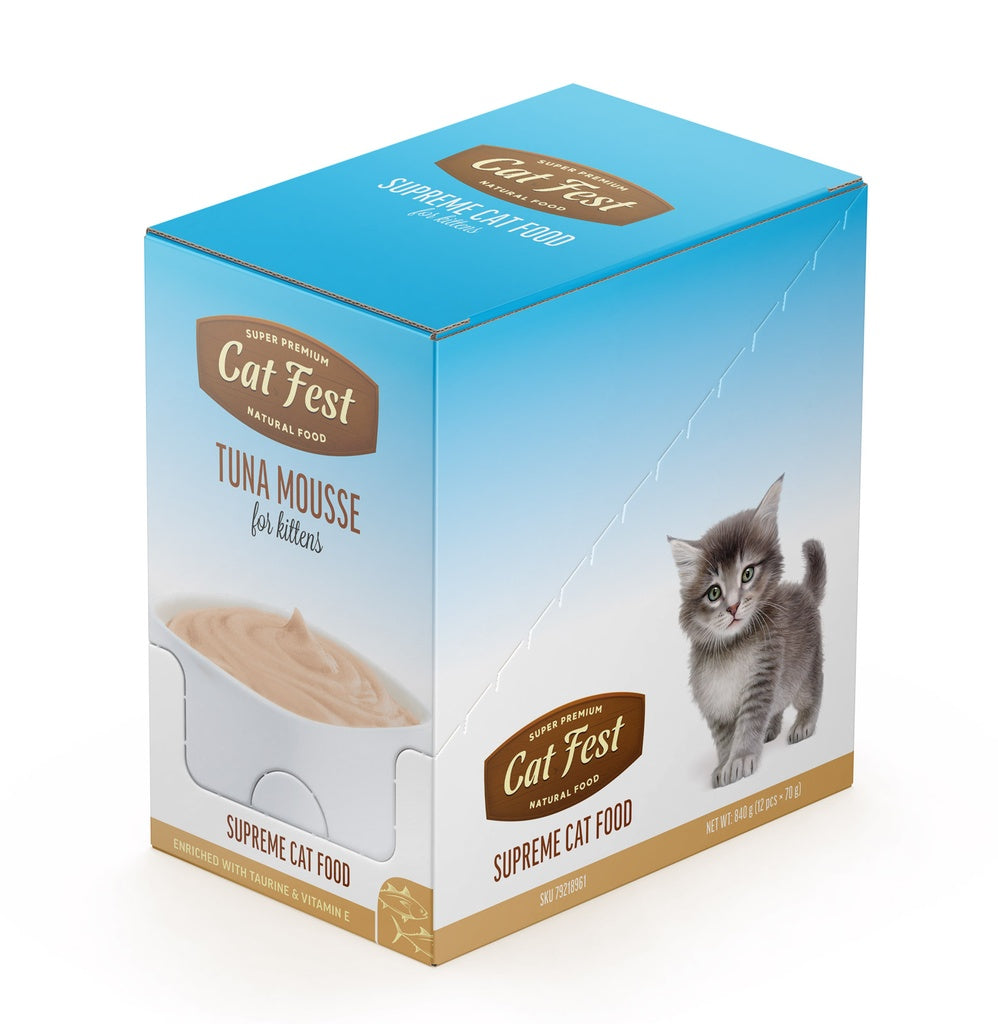 Cat Fest Tuna Mousse For Kittens 70g
