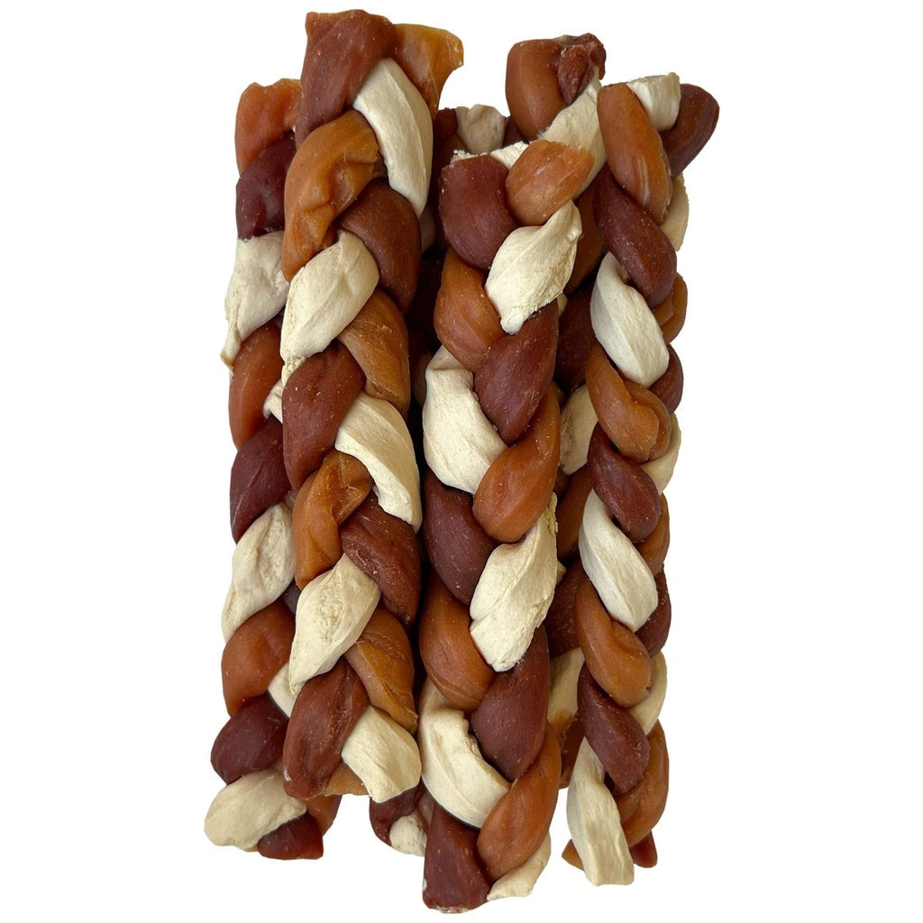 Dog Fest Flavor Braids with Chicken, Duck & Fish 90g