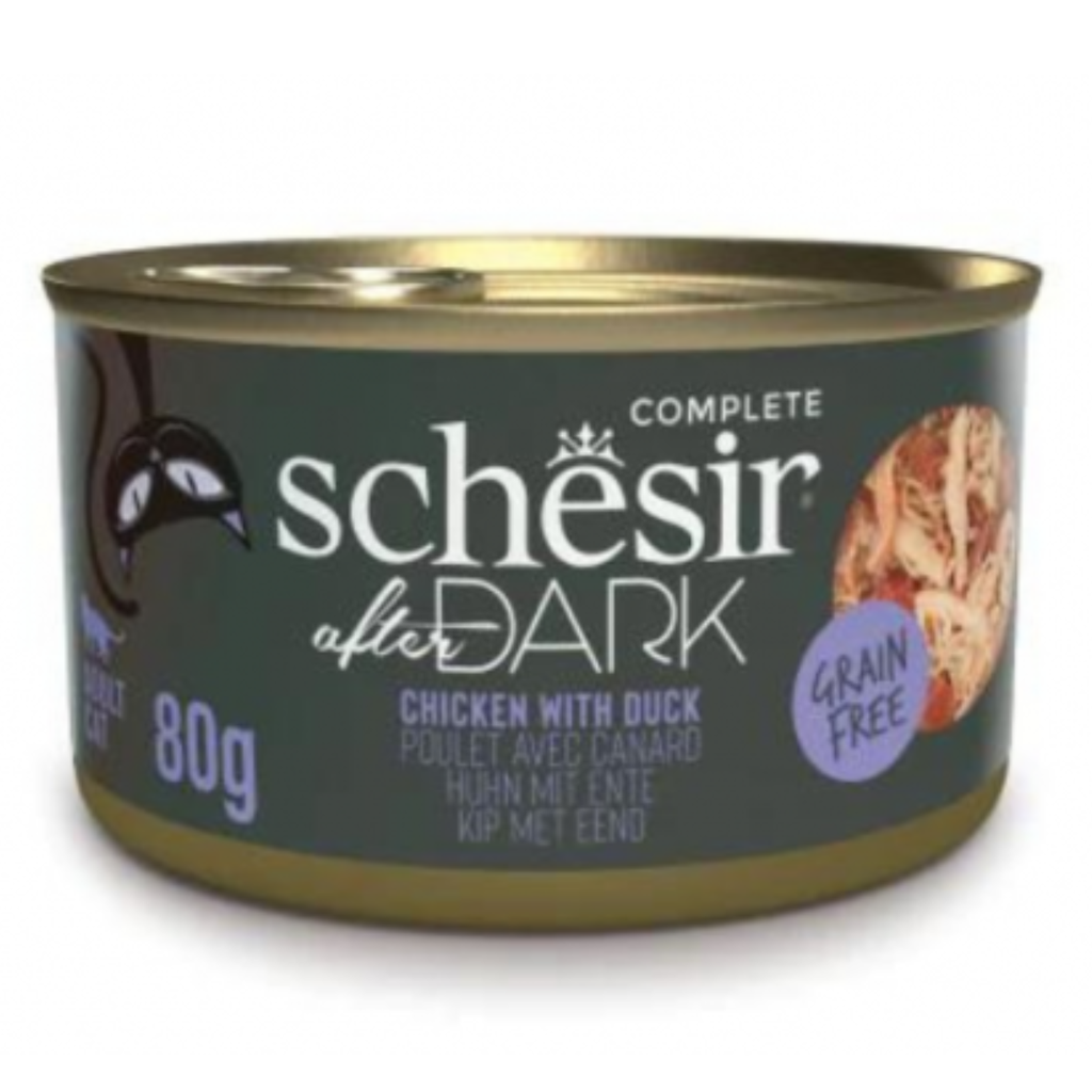 Schesir After Dark Wholefood In Broth For Cat - Chicken With Duck 80g