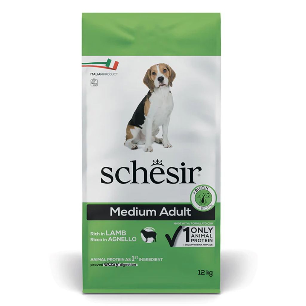 Schesir Medium Adult Maintenance with Lamb 12kg