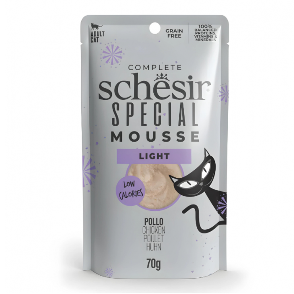 Schesir Special Mousse (Light) For Cat - Chicken 70g