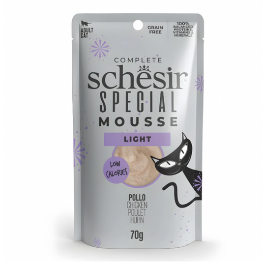 Schesir Special Mousse (Light) For Cat - Chicken 70g