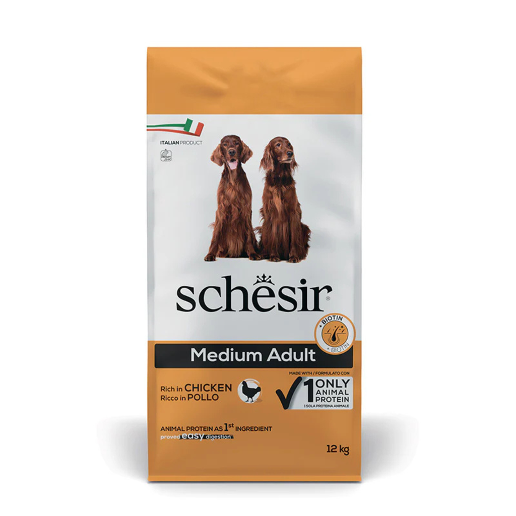 Schesir Medium Adult Maintenance with Chicken 12kg