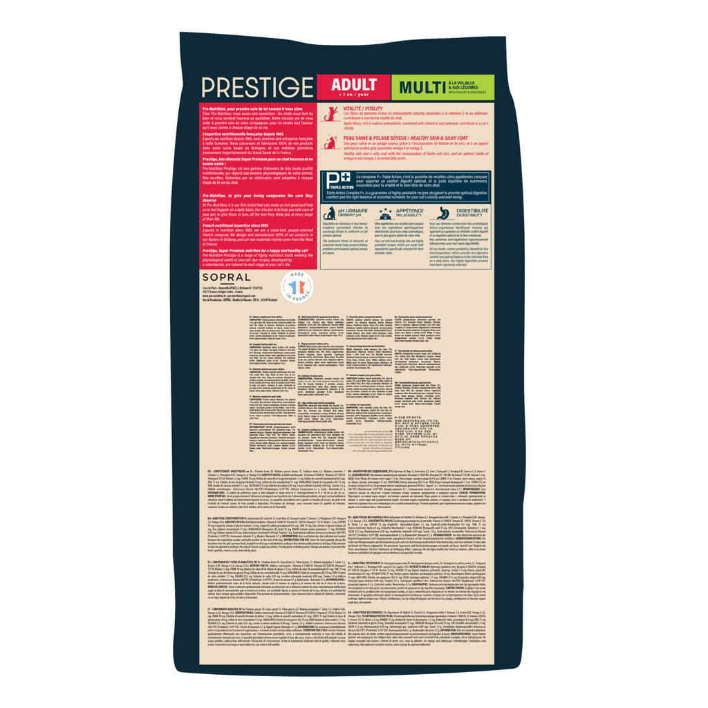 Prestige Adult Multi Dry Cat Food