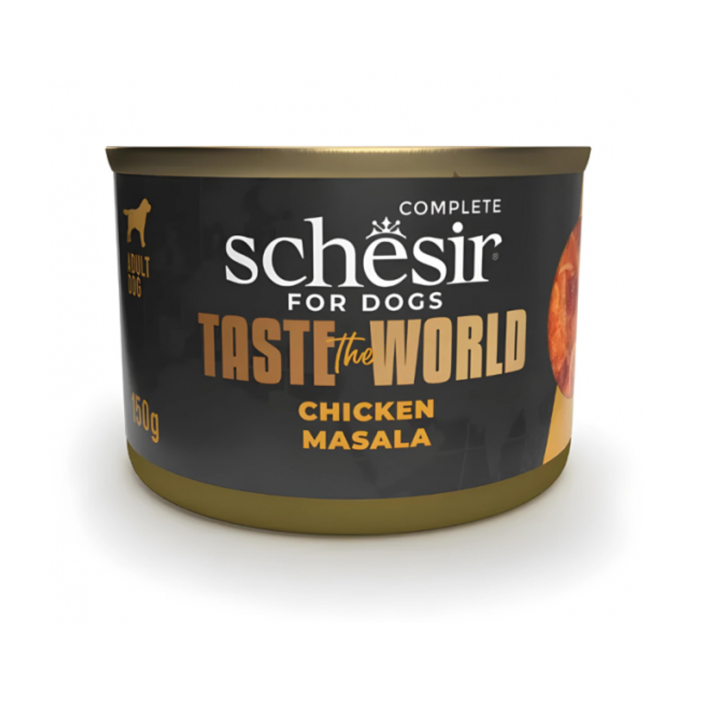 Schesir Taste The World Dog Wholefood - Chicken Masala 150g