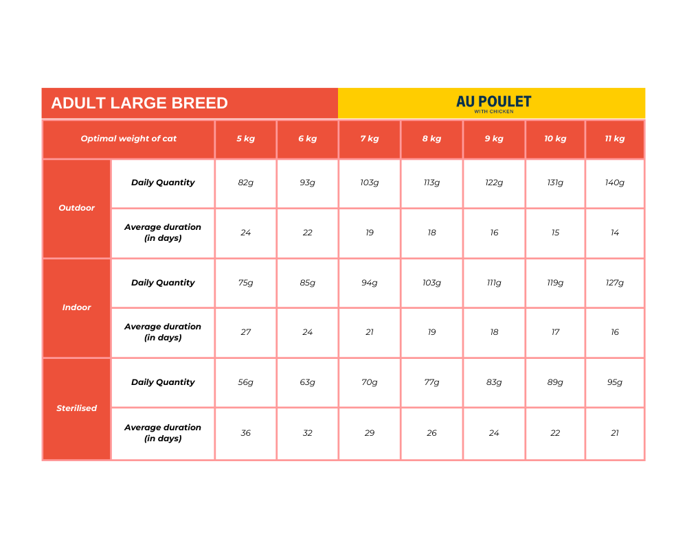 Prestige Large Breed Chicken Dry Cat Food