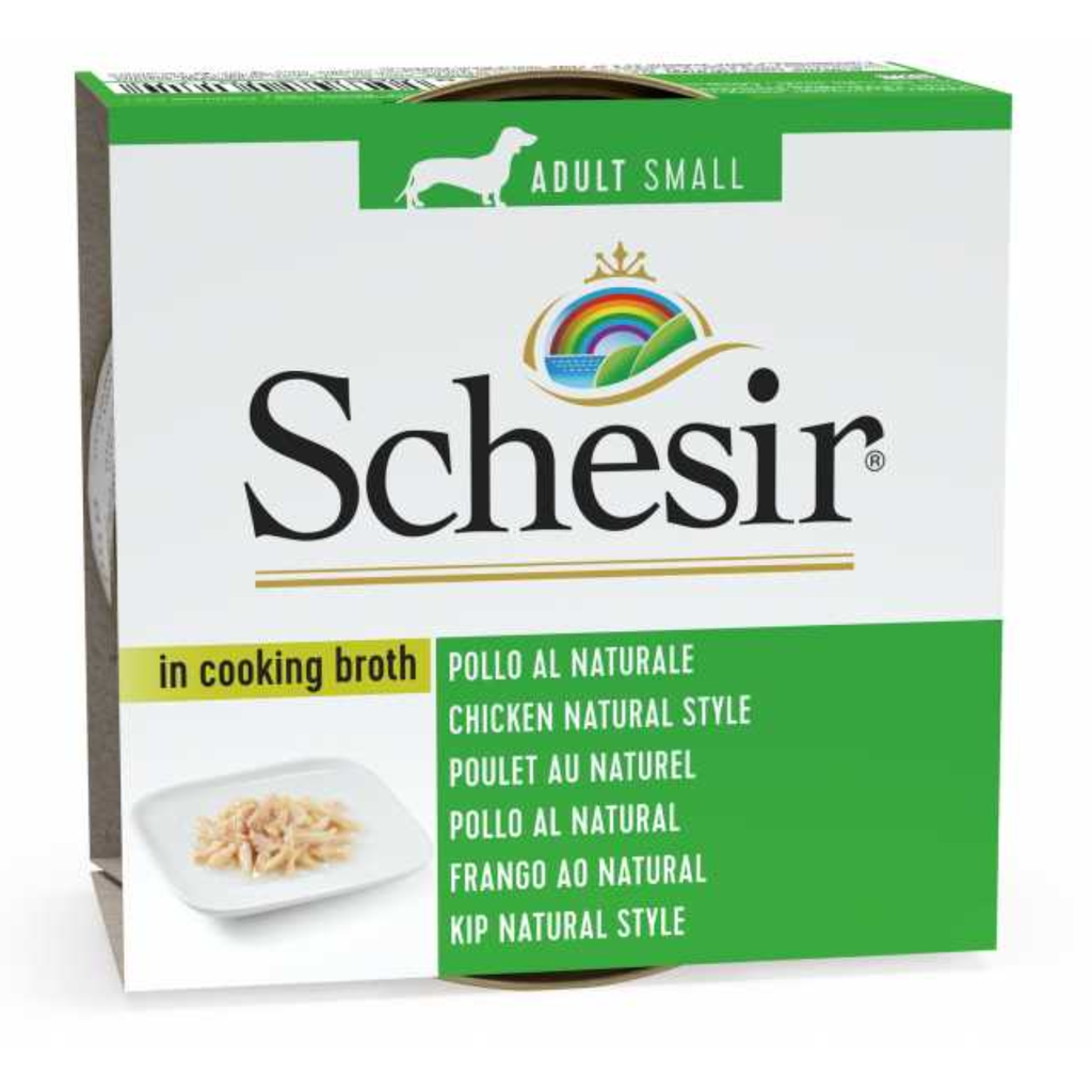Schesir Dog Wet Food Can-Chicken Natural Style 85g