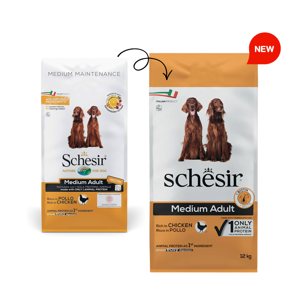 Schesir Medium Adult Maintenance with Chicken 12kg