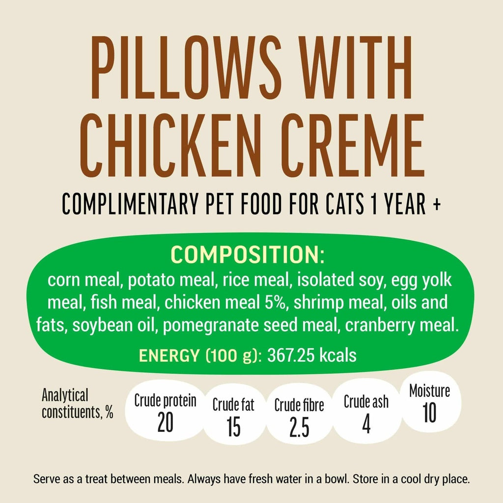 Cat Fest Pillows With Chicken Cream 30g