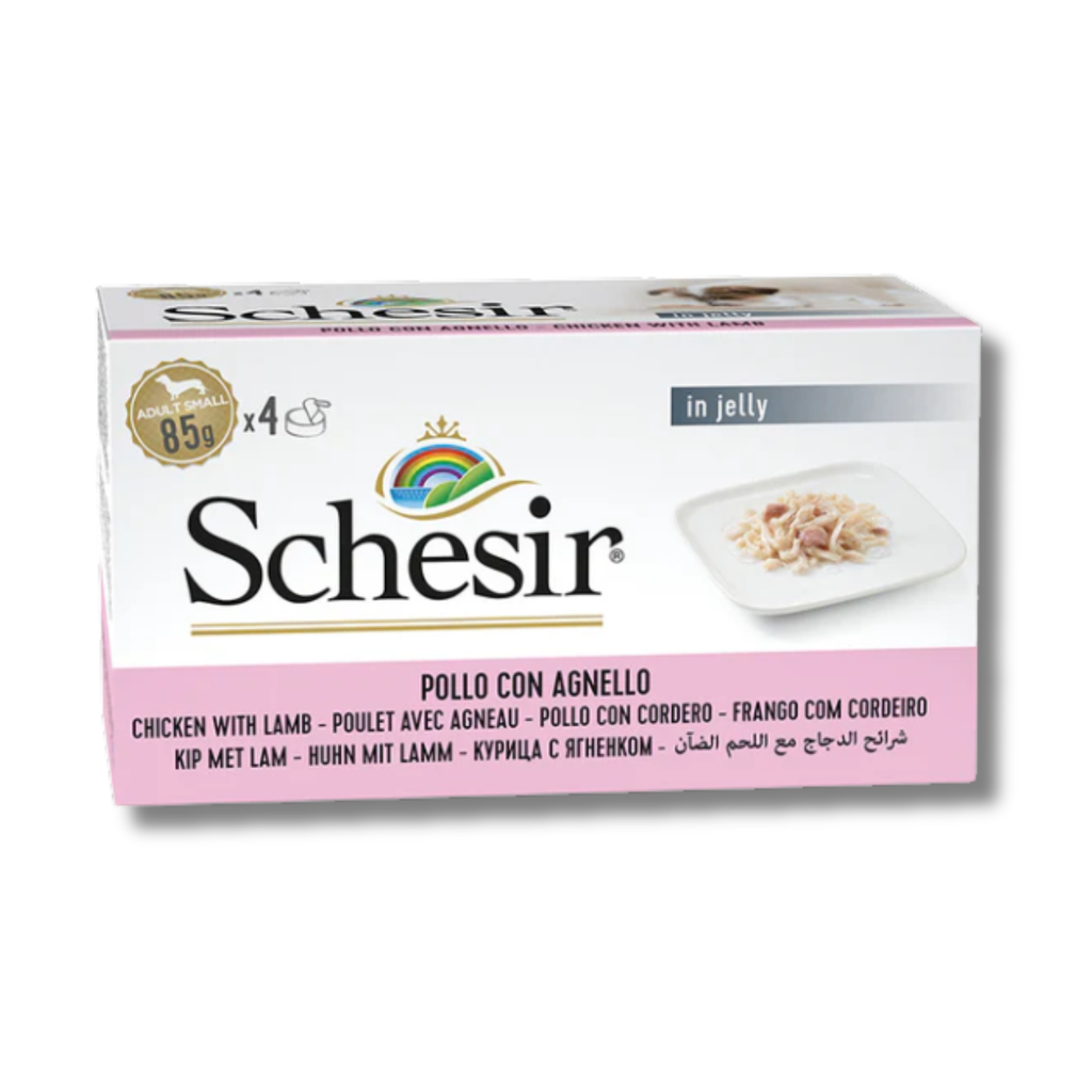 Schesir Dog Wet Food-Chicken Fillets With Lamb 340g