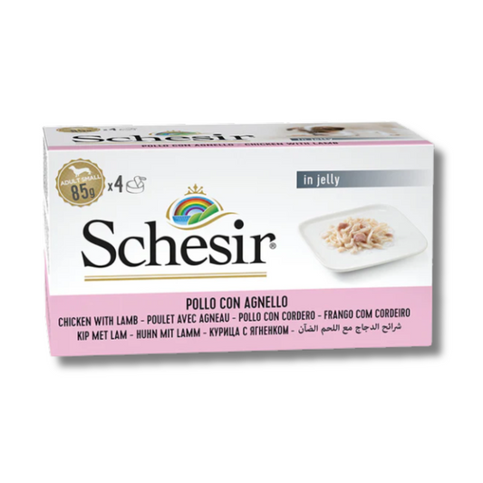 Schesir Dog Wet Food-Chicken Fillets With Lamb 340g