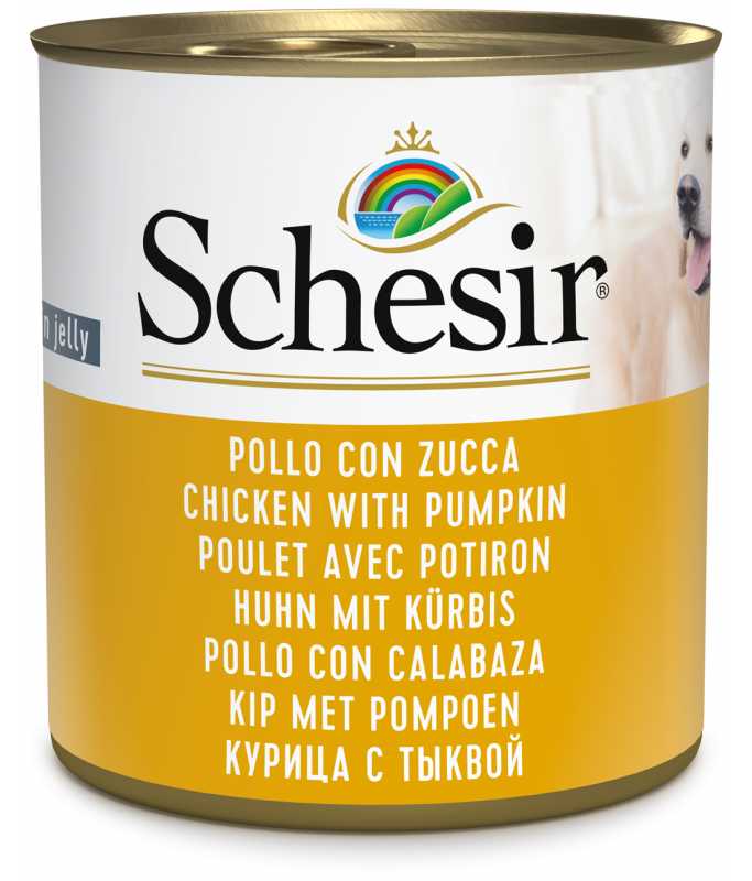 Schesir Dog Wet Food-Chicken With Pumpkin 285g
